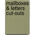 Mailboxes & Letters Cut-Outs
