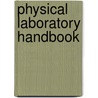 Physical Laboratory Handbook door George A. (George Arthur) Hoadley