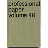 Professional Paper Volume 46 door Geological Survey
