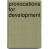 Provocations For Development by Robert Chambers