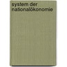 System der Nationalökonomie door Cohn Gustav