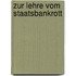 Zur Lehre vom Staatsbankrott