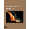 Abhandlungen Und Aufs Tze (1) door Max Scheler