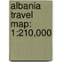 Albania Travel Map: 1:210,000