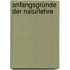 Anfangsgründe Der Naturlehre