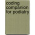 Coding Companion for Podiatry