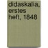 Didaskalia, Erstes Heft, 1848