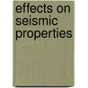 Effects on Seismic Properties door Perveiz Khalid