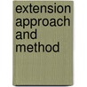 Extension Approach And Method door Girmachew Seraw Misganaw