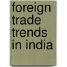 Foreign trade trends in India door Pandhigunta Surya Kumar