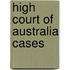 High Court of Australia cases