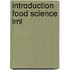 Introduction Food Science Iml