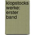 Klopstocks Werke: erster Band