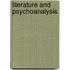 Literature and Psychoanalysis