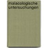 Malacologische Untersuchungen