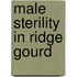 Male sterility in Ridge gourd
