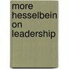More Hesselbein on Leadership by Frances Hesselbein