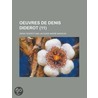 Oeuvres de Denis Diderot (11) door Dennis Diderot
