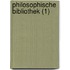 Philosophische Bibliothek (1)