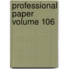 Professional Paper Volume 106 door Geological Survey