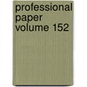 Professional Paper Volume 152 door Geological Survey