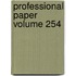 Professional Paper Volume 254