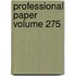 Professional Paper Volume 275