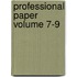 Professional Paper Volume 7-9