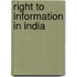 Right To Information In India