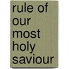 Rule of Our Most Holy Saviour door Bridgettines