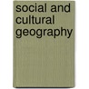 Social And Cultural Geography by Biadgilgn Demissie