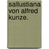 Sallustiana von Alfred Kunze.