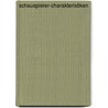 Schauspieler-Charakteristiken door Richter