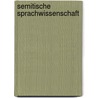 Semitische Sprachwissenschaft by Brockelmann Carl