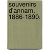 Souvenirs d'Annam. 1886-1890. door Frédéric Baille