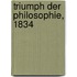 Triumph der Philosophie, 1834