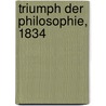 Triumph der Philosophie, 1834 door Johann August Von Starck