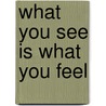 What You See Is What You Feel door Koert van Mensvoort