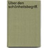 Über den Schönheitsbegriff.