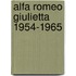 Alfa Romeo Giulietta 1954-1965