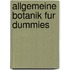 Allgemeine Botanik Fur Dummies