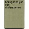 Bezugsanalyse von Rindersperma door Hauke Andresen