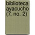 Biblioteca Ayacucho (7, No. 2)