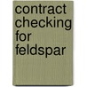 Contract Checking for Feldspar door Fatemeh Lashkari