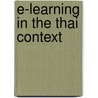 E-Learning in the Thai Context by Penporn Pagram