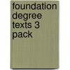 Foundation Degree Texts 3 Pack by Miller Linda