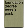 Foundation Degree Texts 3 Pack door Miller Linda