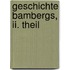Geschichte Bambergs, Ii. Theil