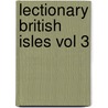 Lectionary British Isles Vol 3 door Authors Various