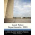 Local Police Departments, 2003